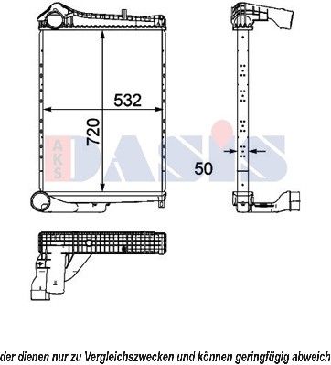 AKS DASIS Välijäähdytin 397019N